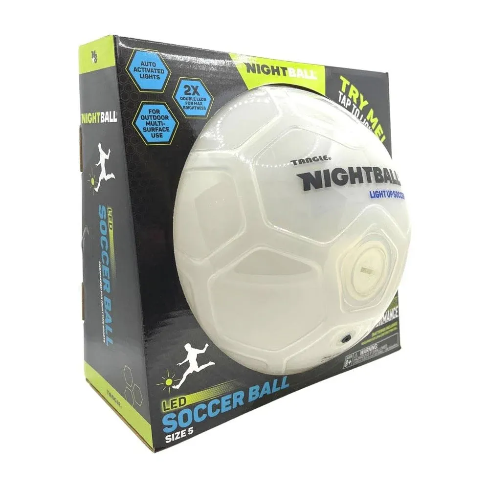NightBall Soccer White