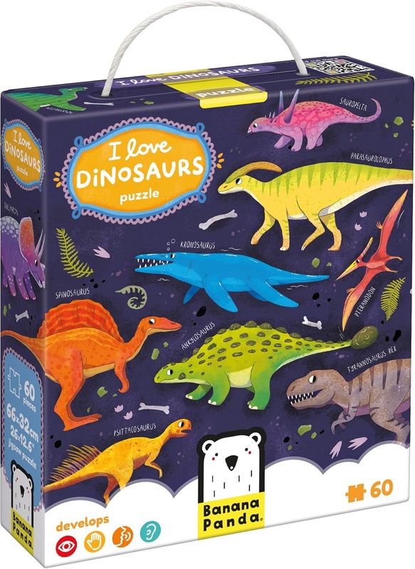 60pc I Love Dinosaurs