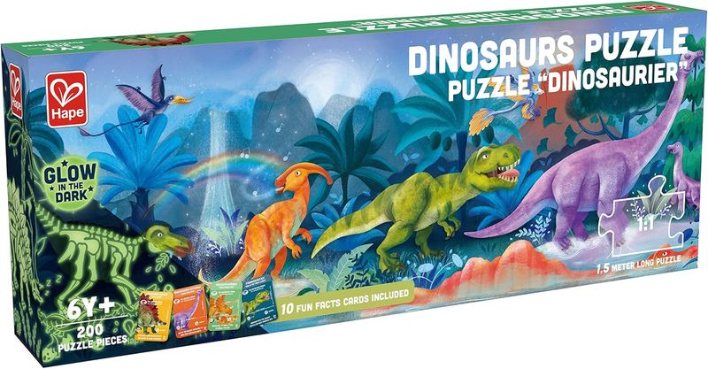 Dinosaurs Puzzle Glow in the Dark