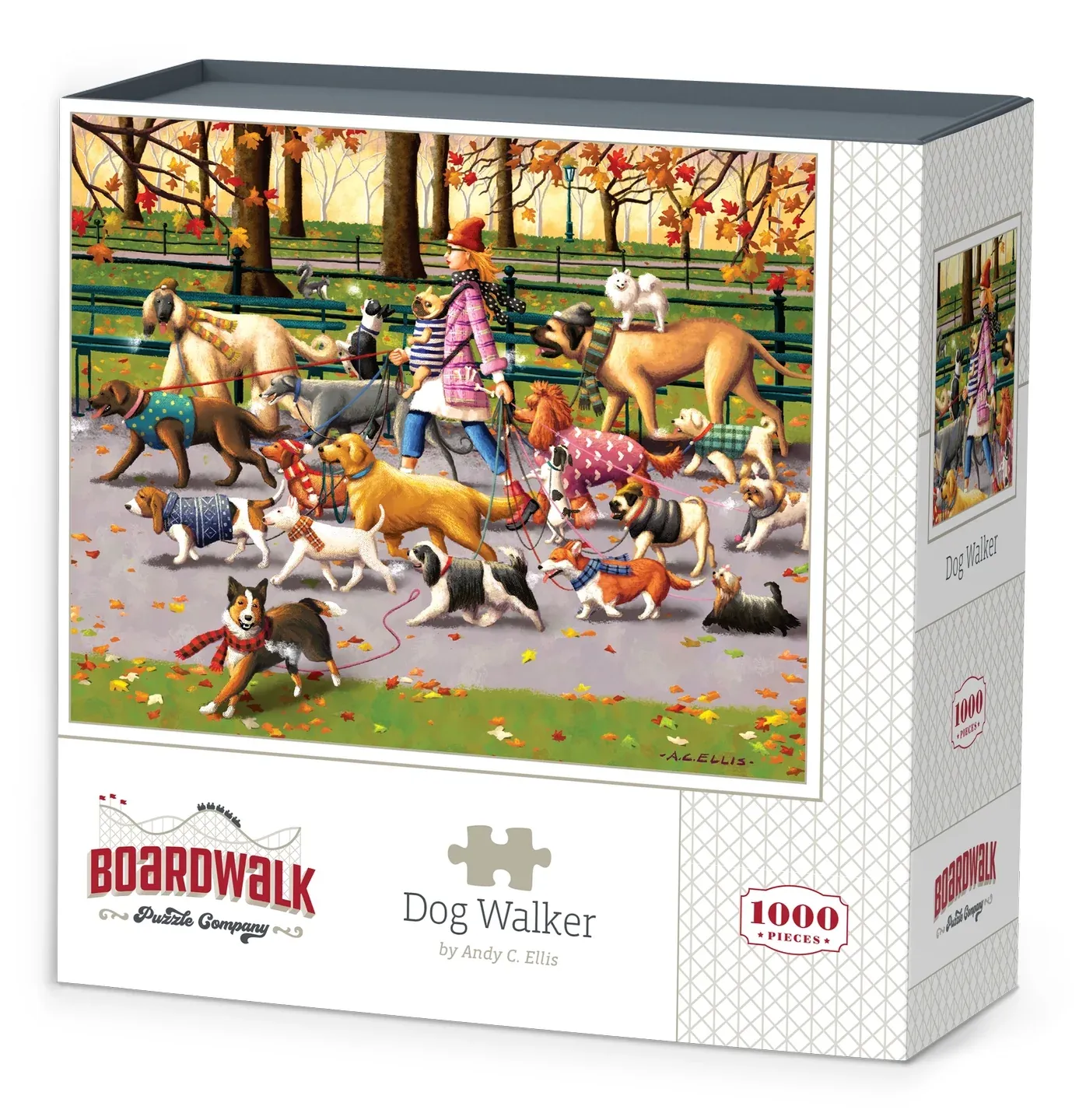1000pc Dog Walker Puzzle