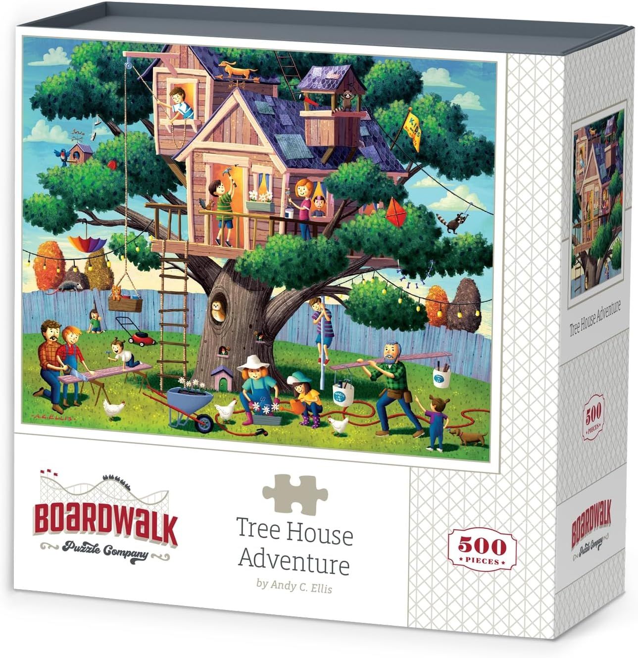 500pc Tree House Adventure Puzzle