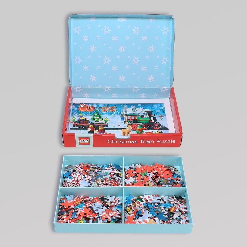 100pc Lego Christmas Train Puzzle