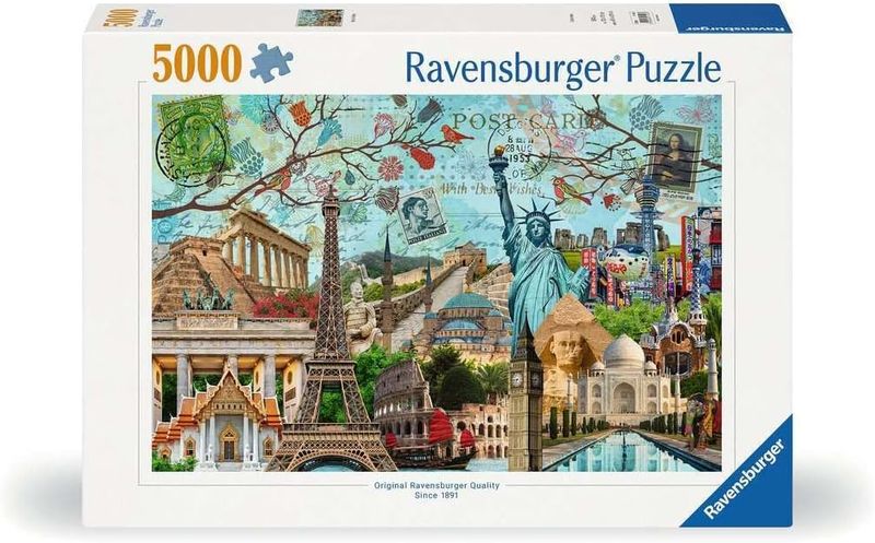 5000pc Big City Collage