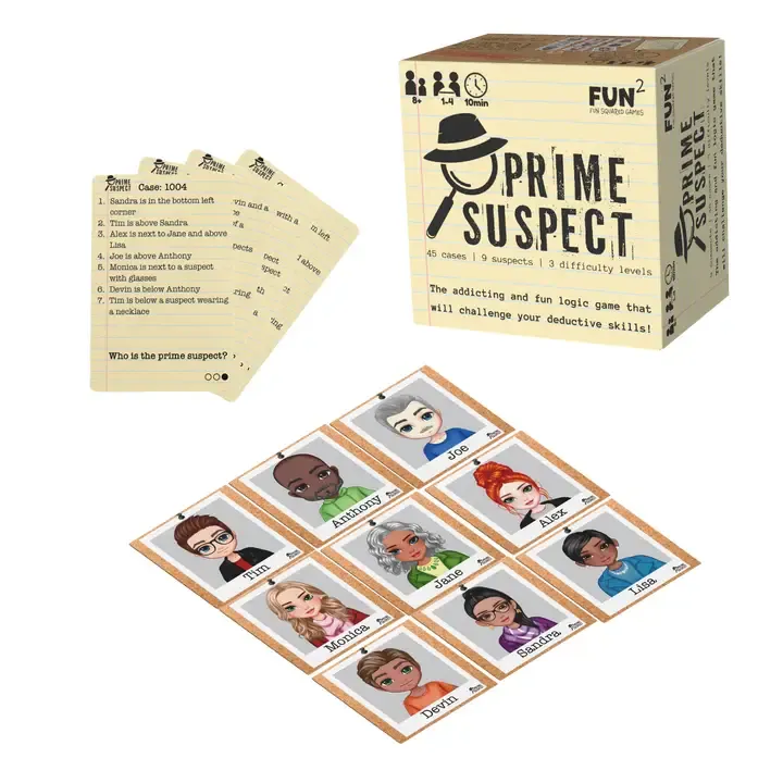 Game Prime Suspect Logic