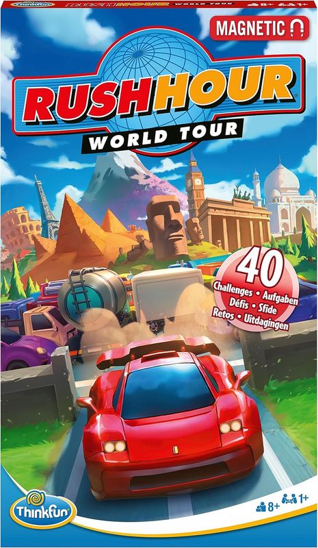 Magnetic Rush Hour Travel Game