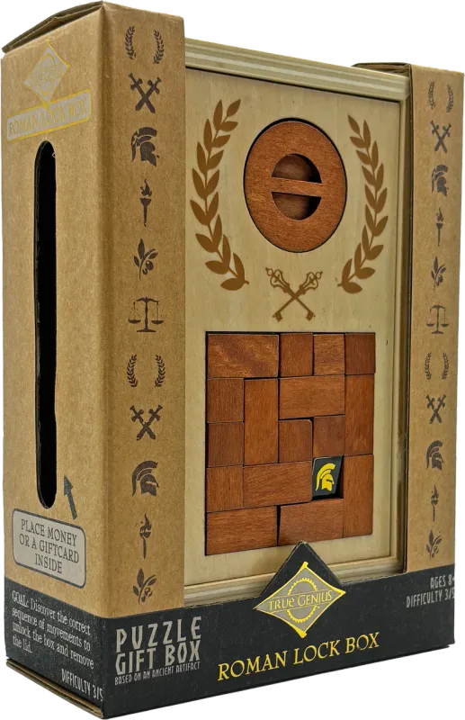 Brainteaser Roman Lock Box