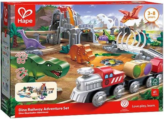 Train Dinosaur Railway Adventure Set