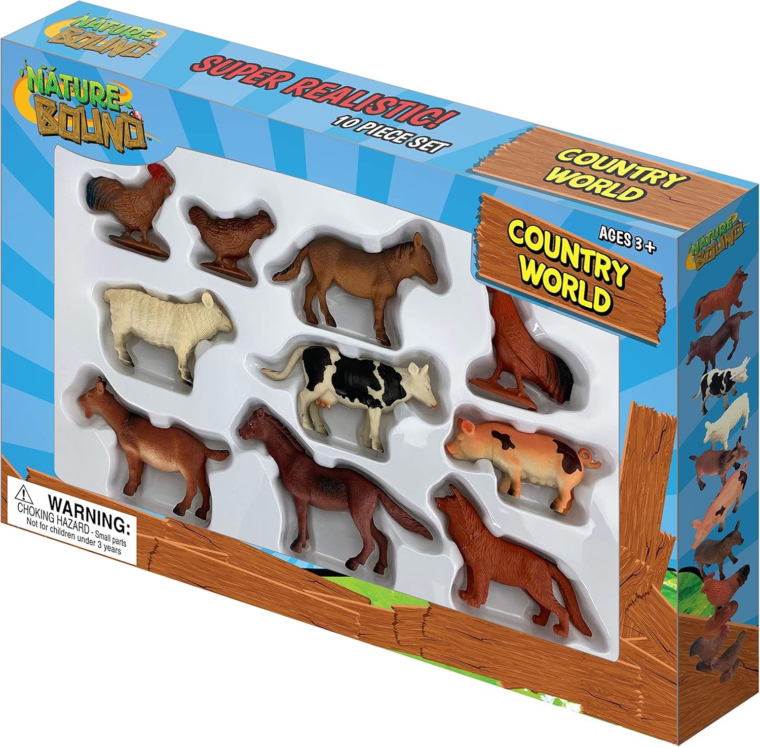 Boxed Animal Set Country World Boxed Animal Set Country World