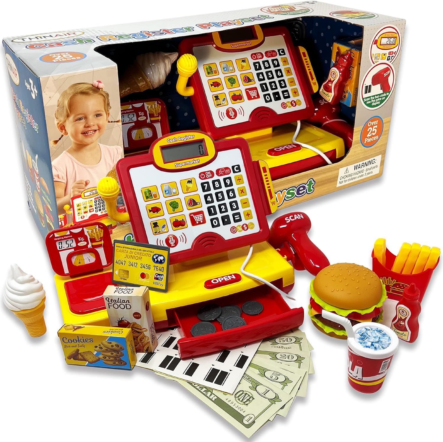 Cash Register Talking Playset