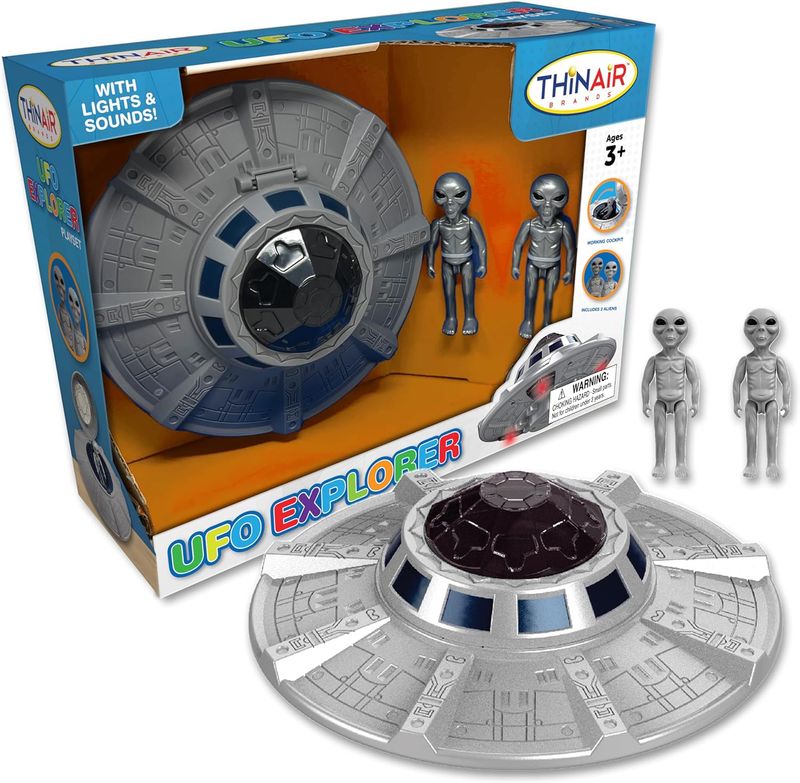 UFO Explorer Play Set with Light & Sound