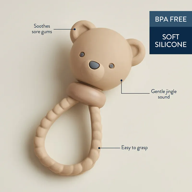 Itzy Rattle Sweetie Bear