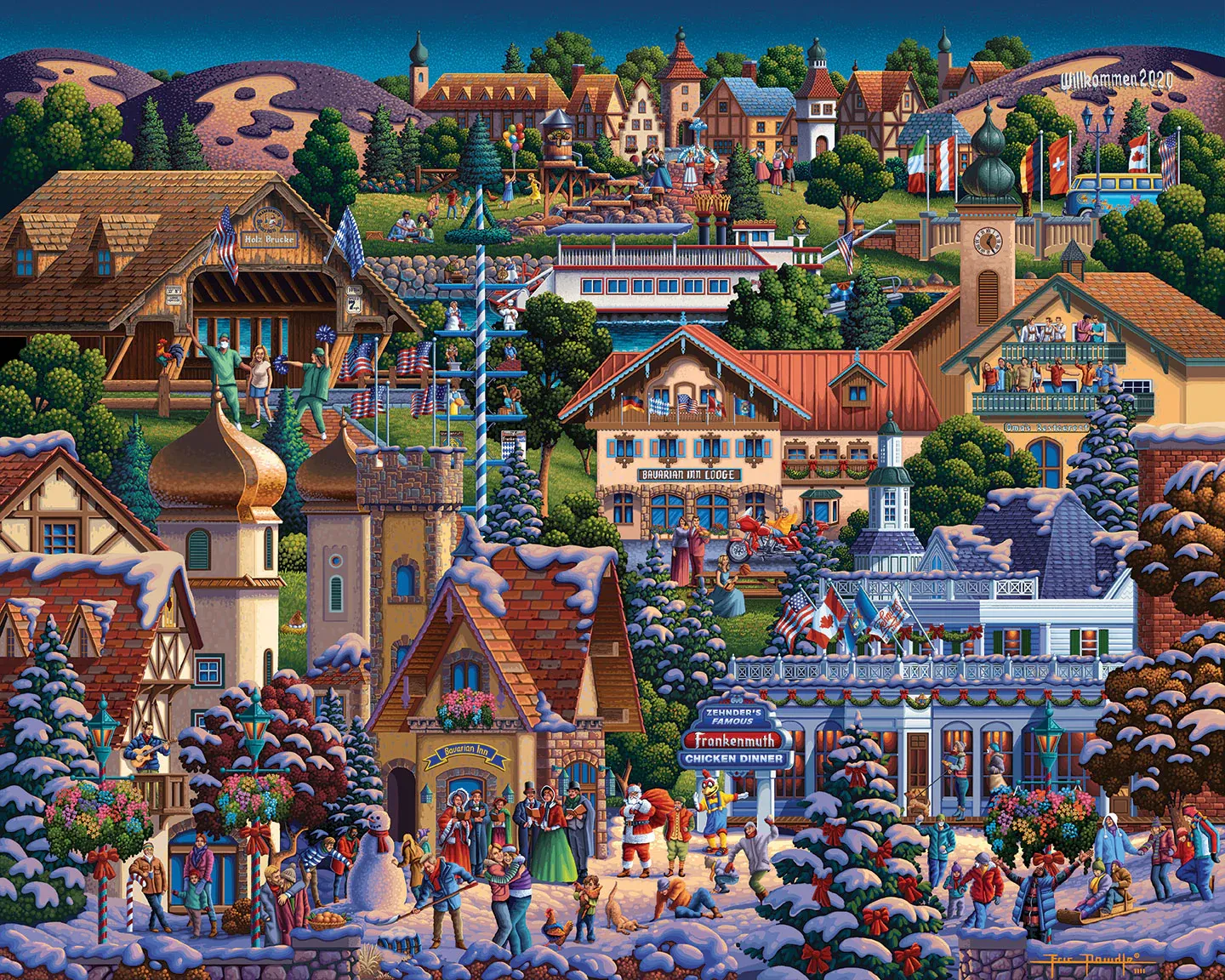 210pc Frankenmuth Puzzle