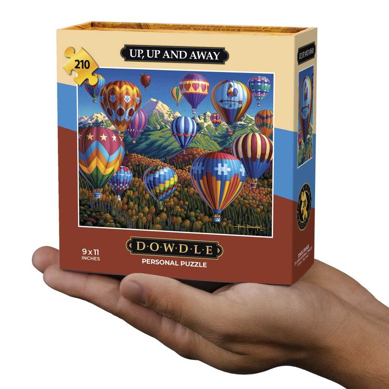210pc Up Up and Away Balloon Puzzle