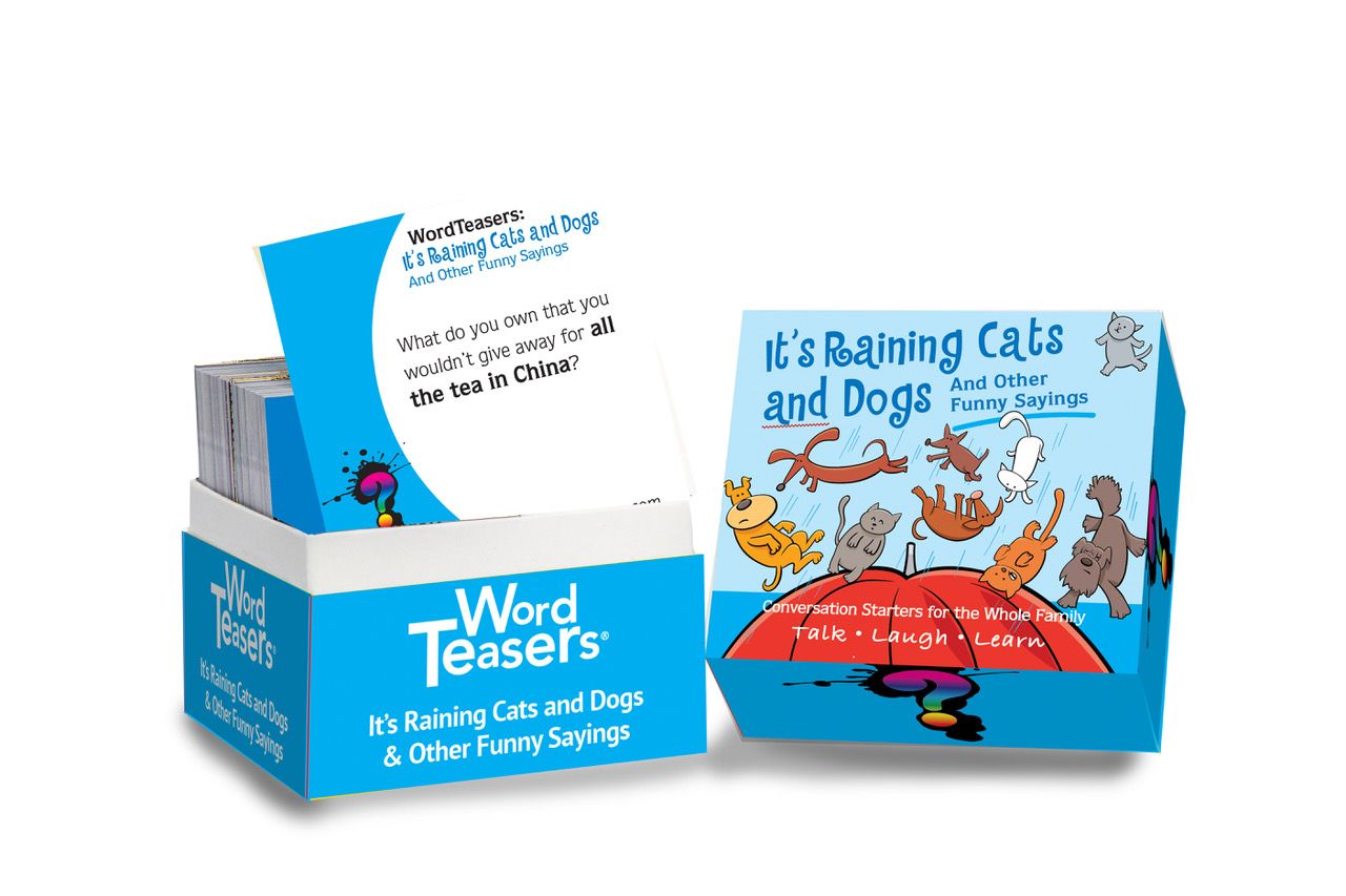 Word Teaser It's Raining Cats and Dogs