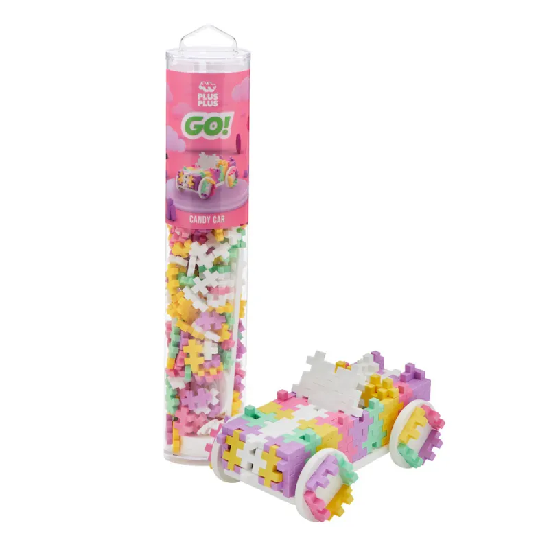 Plus Plus Color Cars Candy 200pc tube