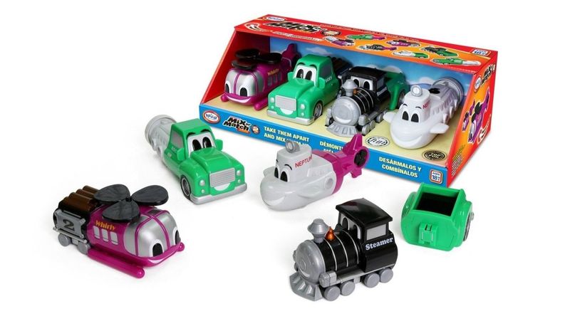 Magnetic Mix or Match Junior 2 Vehicles set