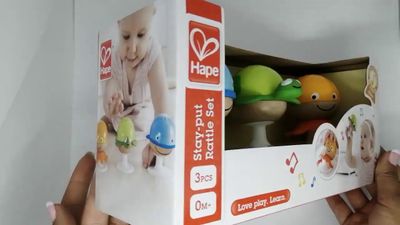 Rattle Stay-Put Set