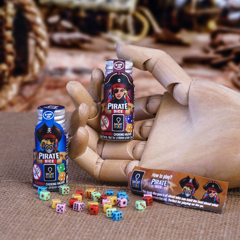 Pirate Dice Bottle