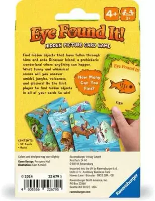 Eye Found It Dinosaur Card Game