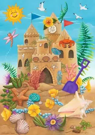 35pc Sunshine and Sandcastle Puzzle