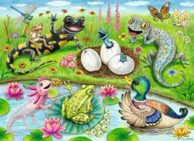 60pc Hello Hatchlings Puzzle
