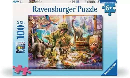 100pc XXL Dinosaur Escape Puzzle