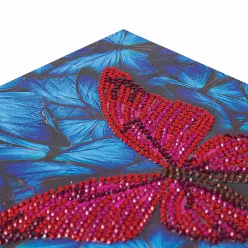 Crystal Art Card Kit Butterfly