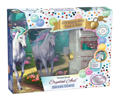 CA Diary Kit Unicorn Stroll