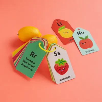 Flash Cards A is for Avocado