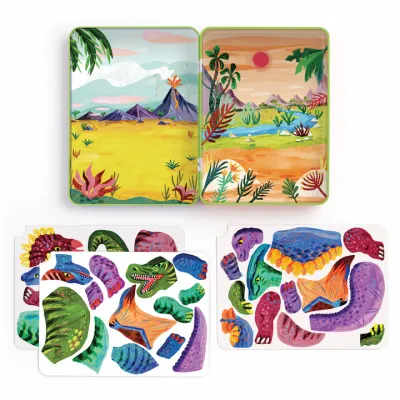 Magnetic Dino Mix Up