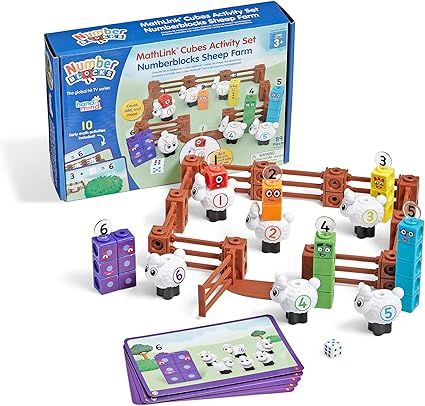 Activity Cubes Sheep Farm Numberblocks