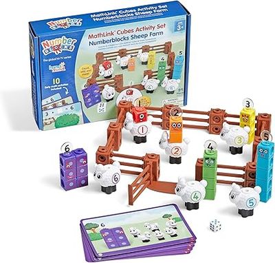 Activity Cubes Sheep Farm Numberblocks