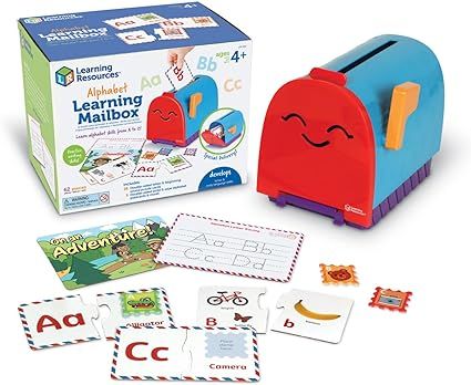 Alphabet Learning Mailbox