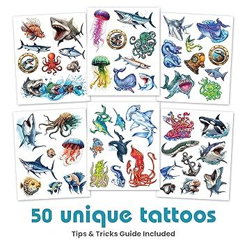Tattoo Sea Creatures
