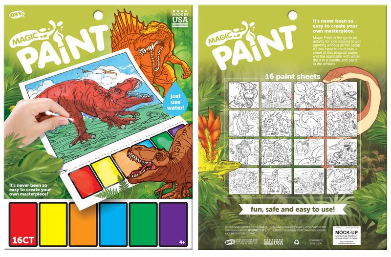 Paint Book Dino