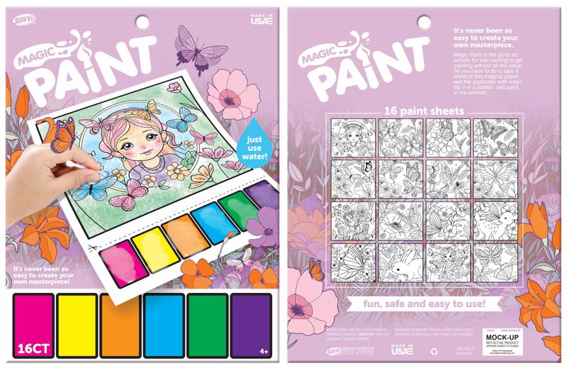 Paint Book Butterfly