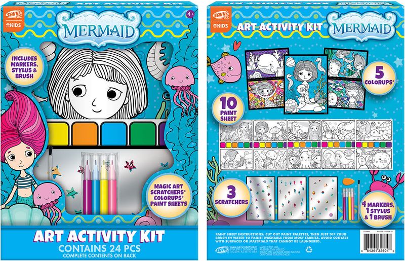 Activity Kit Mermaid