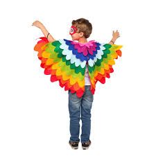 Wings Colorful Parrot