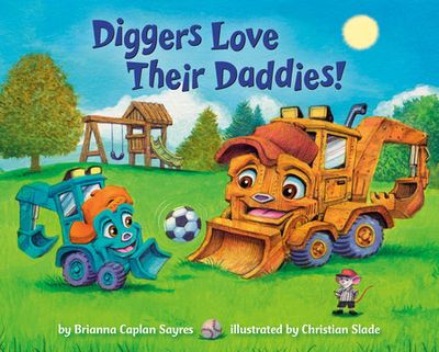 Diggers Love Their Daddie Board Book