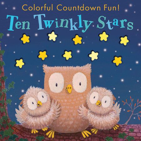 Ten Twinkly Stars Board Book