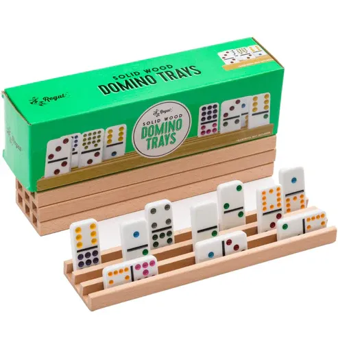 Dominos Wooden Tray