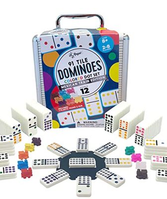 Double 12 Numbered Dominos