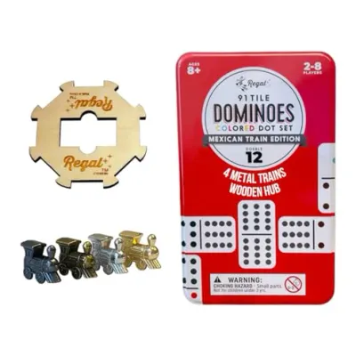 Double 12 Dots Mexican Train Domino