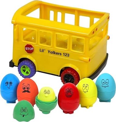 Lil Yolkers Bus w/ Hide and Tweet Eggs