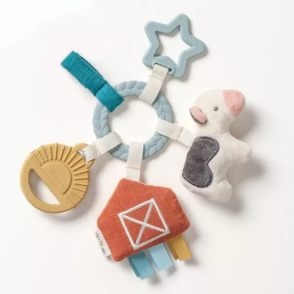 Bitzy Busy Ring Teething Activity Farm