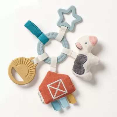 Bitzy Busy Ring Teething Activity Farm