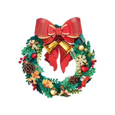 DIY Wooden Christmas Wreath