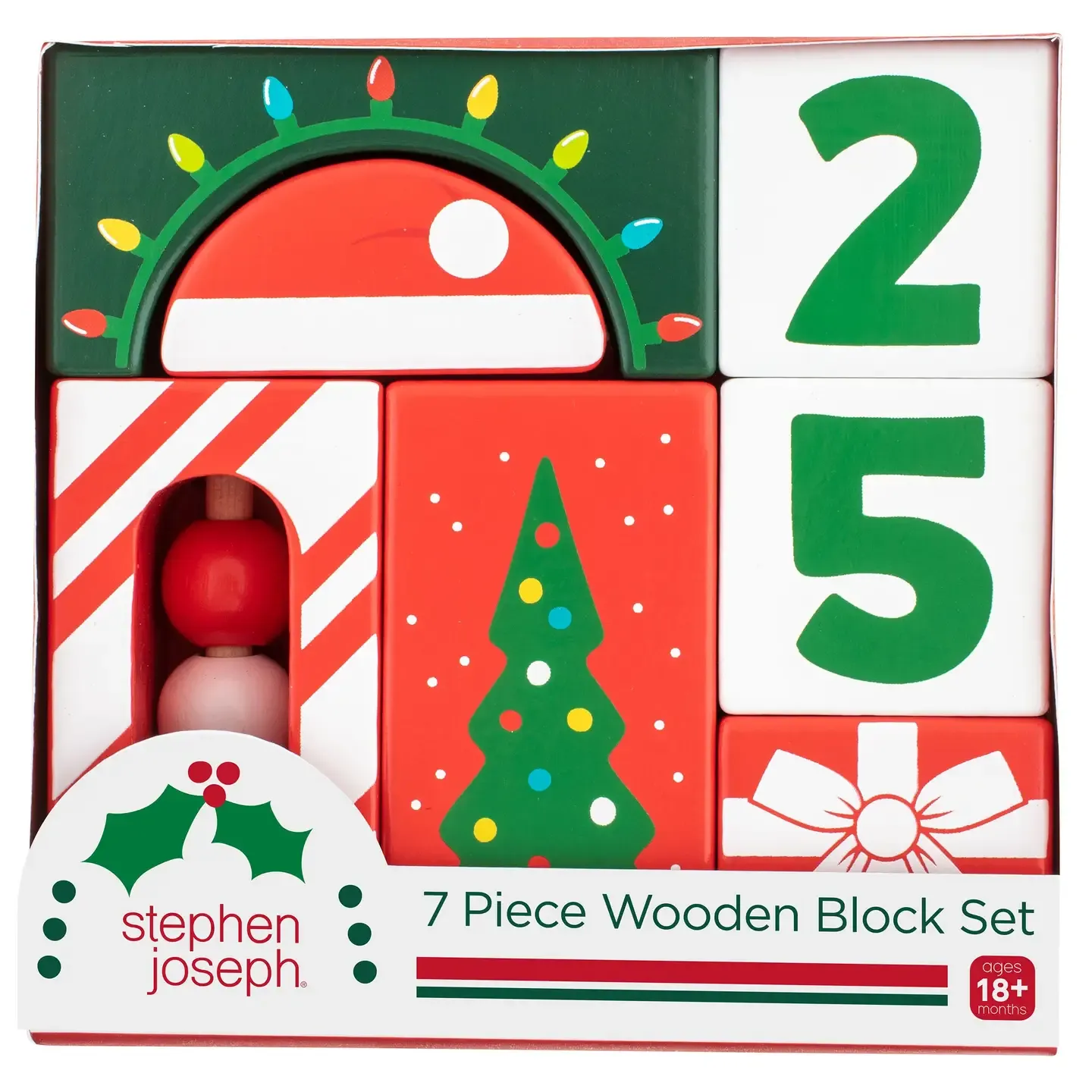 Block Wooden Set Holiday