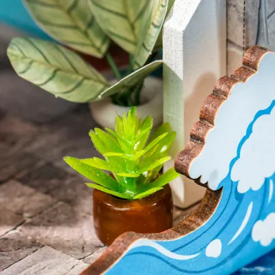 DIY Wooden Sea Holiday Restaurant