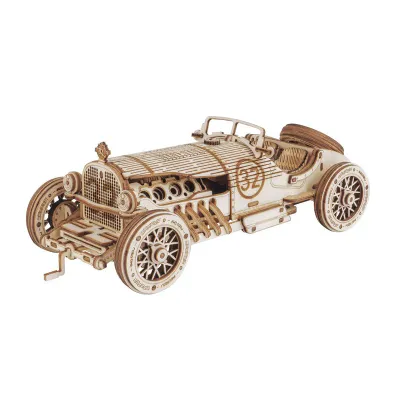 DIY Wooden Car V8 Grand Prix